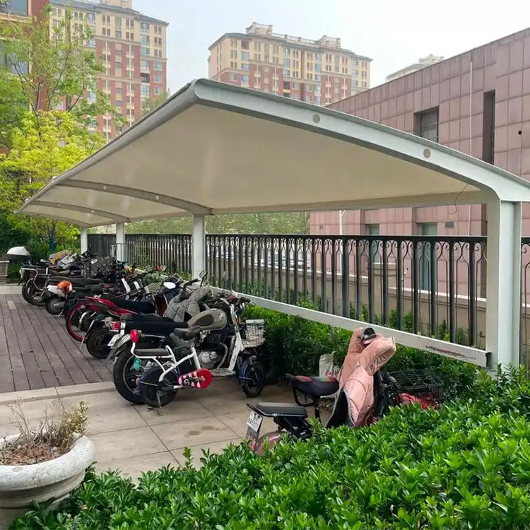 扎囊县膜结构电动车棚