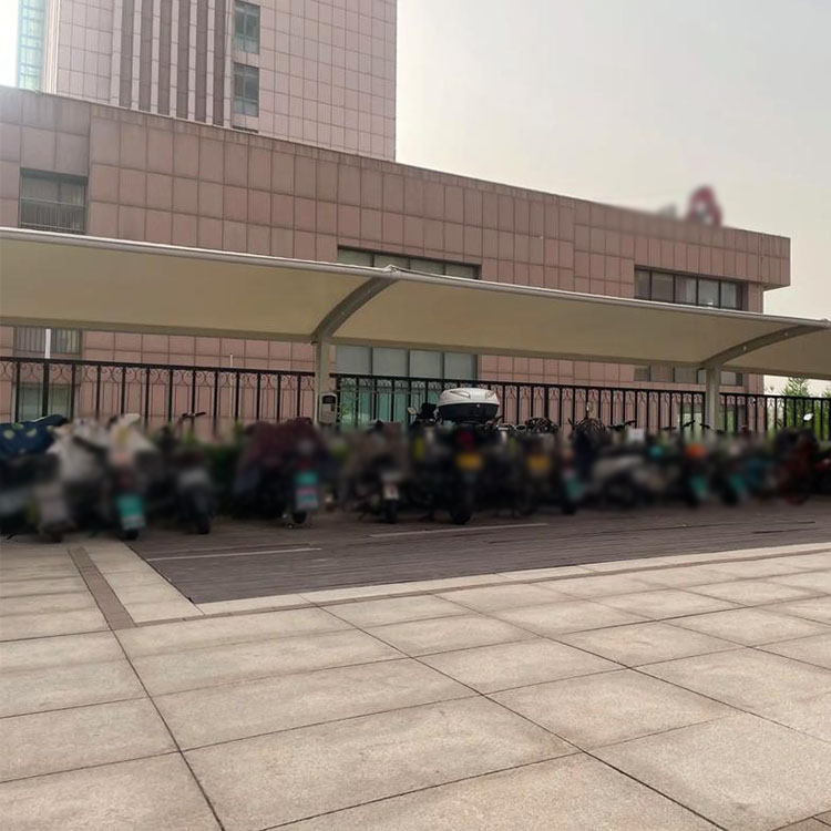 扎囊县膜结构电动车棚